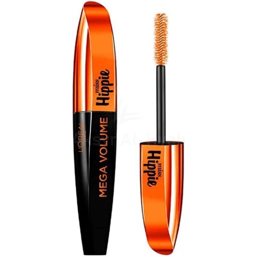 LOREAL MEGA VOLUME MISS HIPPIE MASCARA BLACK 8.4ML 1