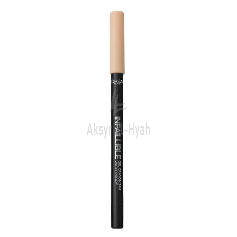 LOREAL INFAILLIBLE GEL CRAYON 24H WATERPROOF 13 UPTOWN BEIGE EYE LINER