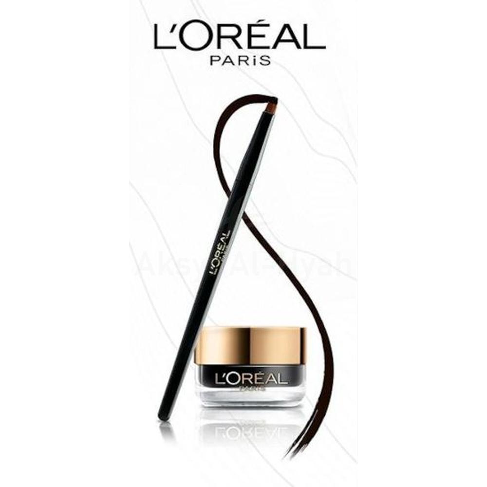 LOREAL GEL INTENZA 01 PURE BLACK GEL EYE LINER 2.8G 3