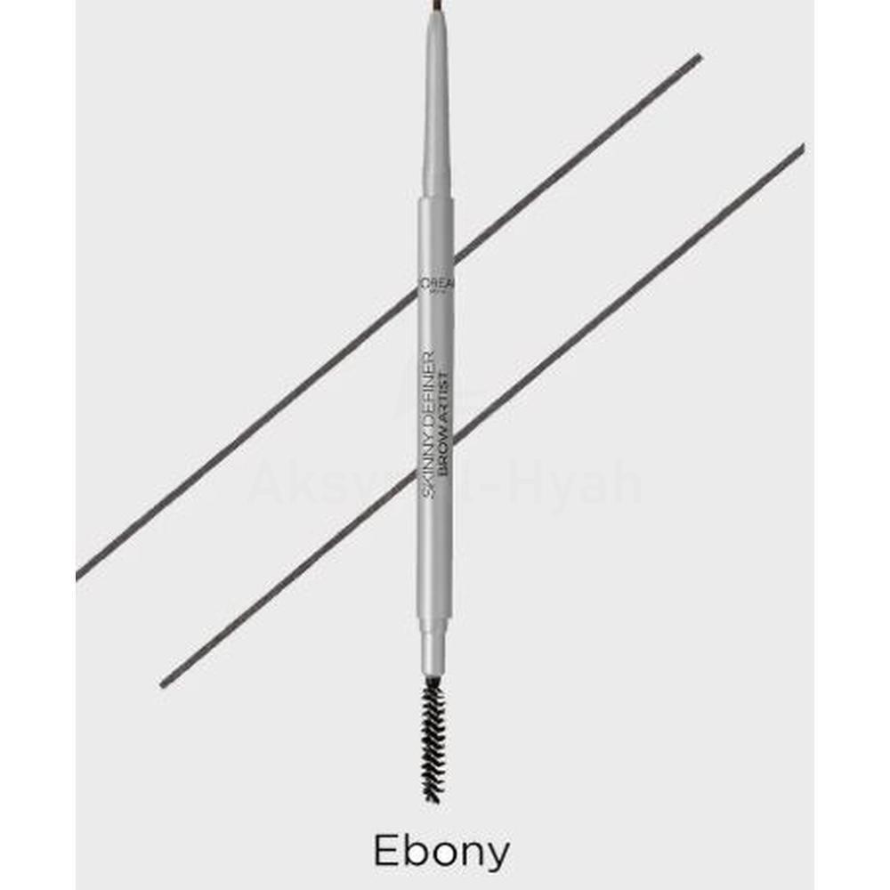 LOREAL SKINNY DEFINER BROW ARTIST 109 EBONY 1