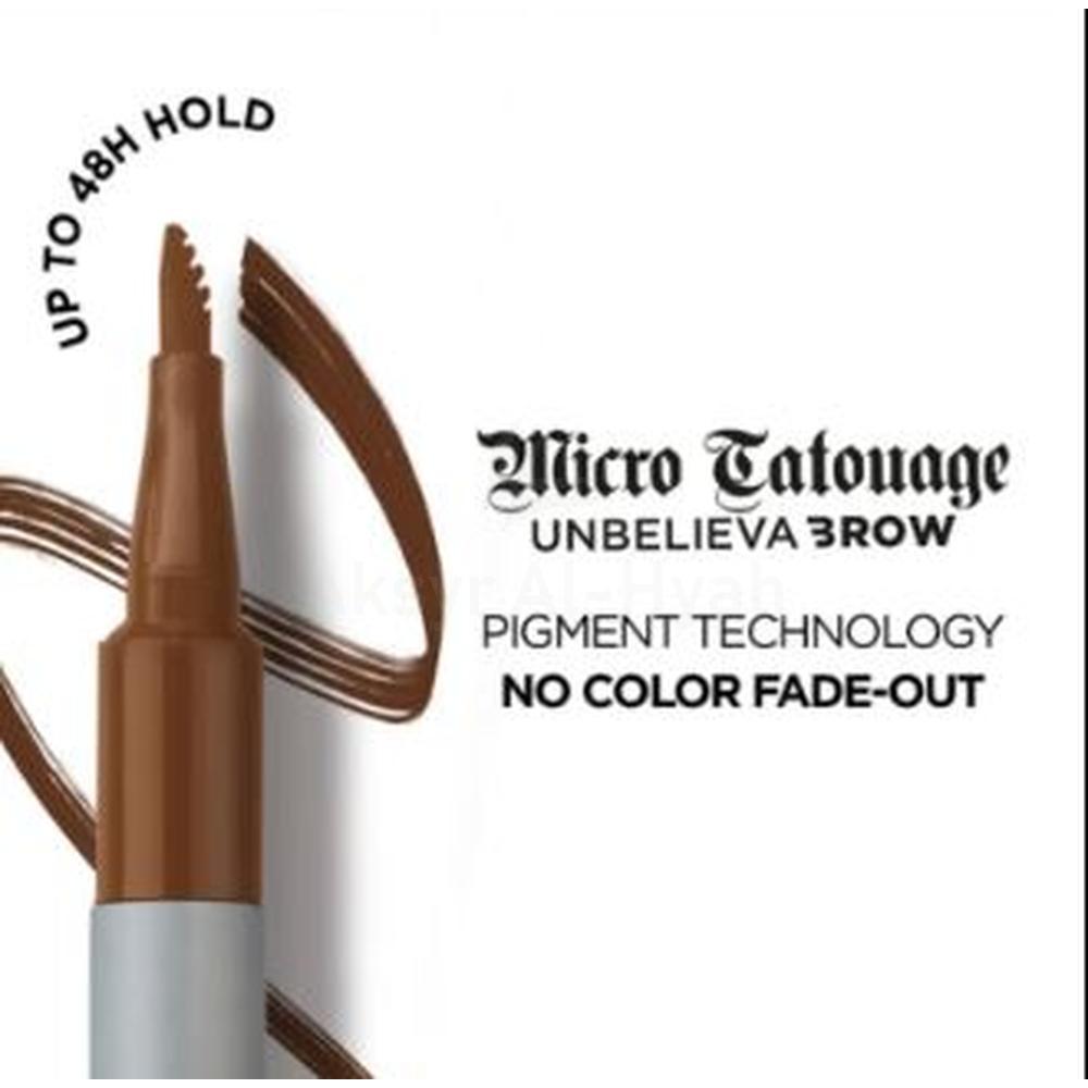 LOREAL MICRO CATOUAGE UNBELIEVA BROW 108 DARK BRUNETTE