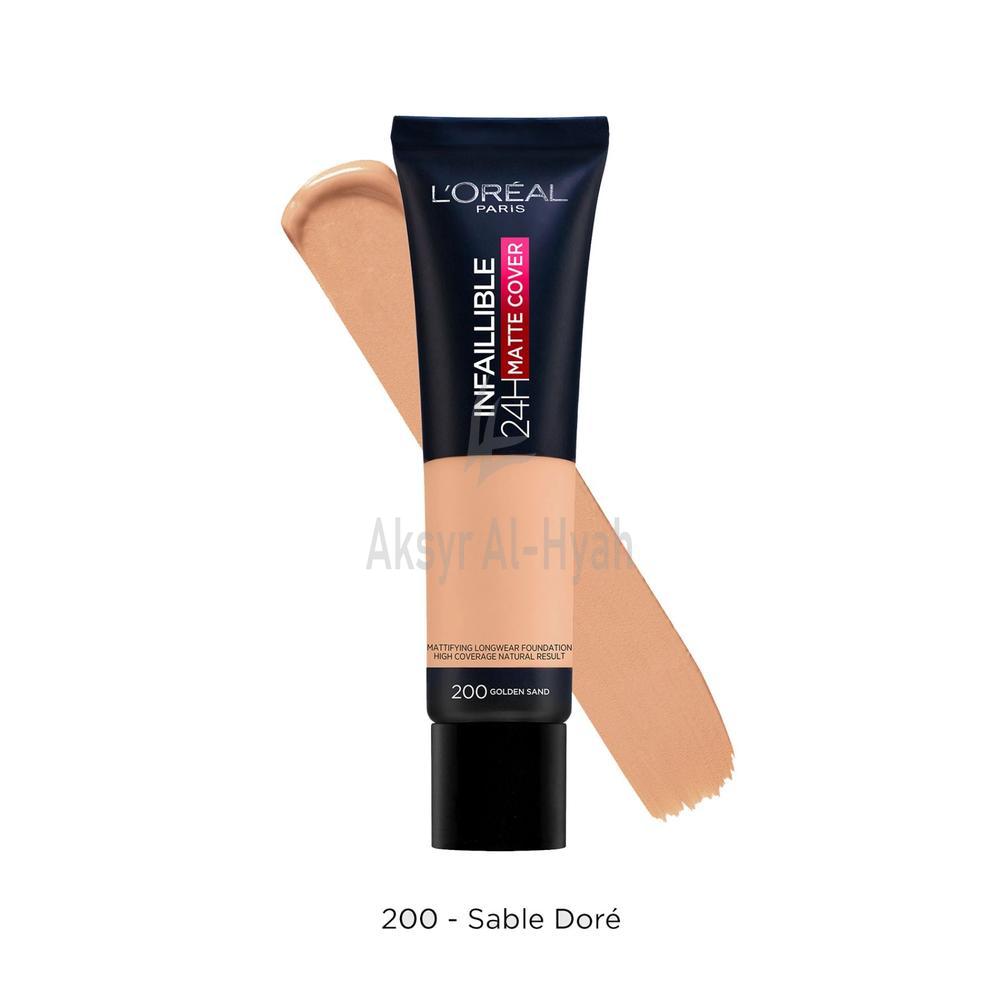 LOREAL INFAILLIBLE 24H MATTE COVER 200 GOLDEN SAND 30ML