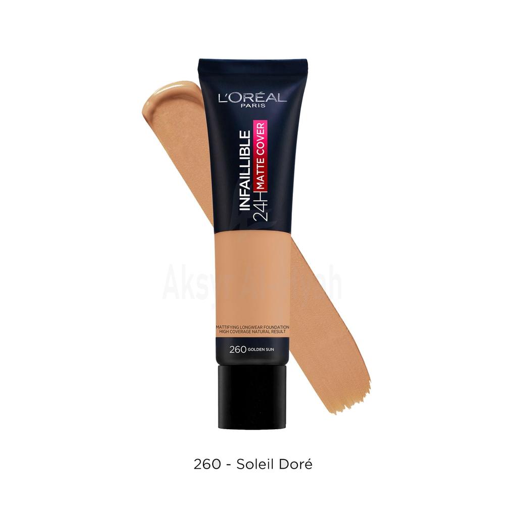 LOREAL INFAILLIBLE 24H MATTE COVER 260 GOLDEN SUN 30ML