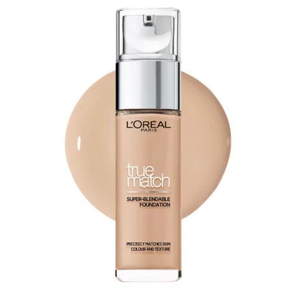 LOREAL TRUE MATCH SUP.BLENDABLE FOUNDATION  3.R/3.C ROSE BEIGE 30ML 1