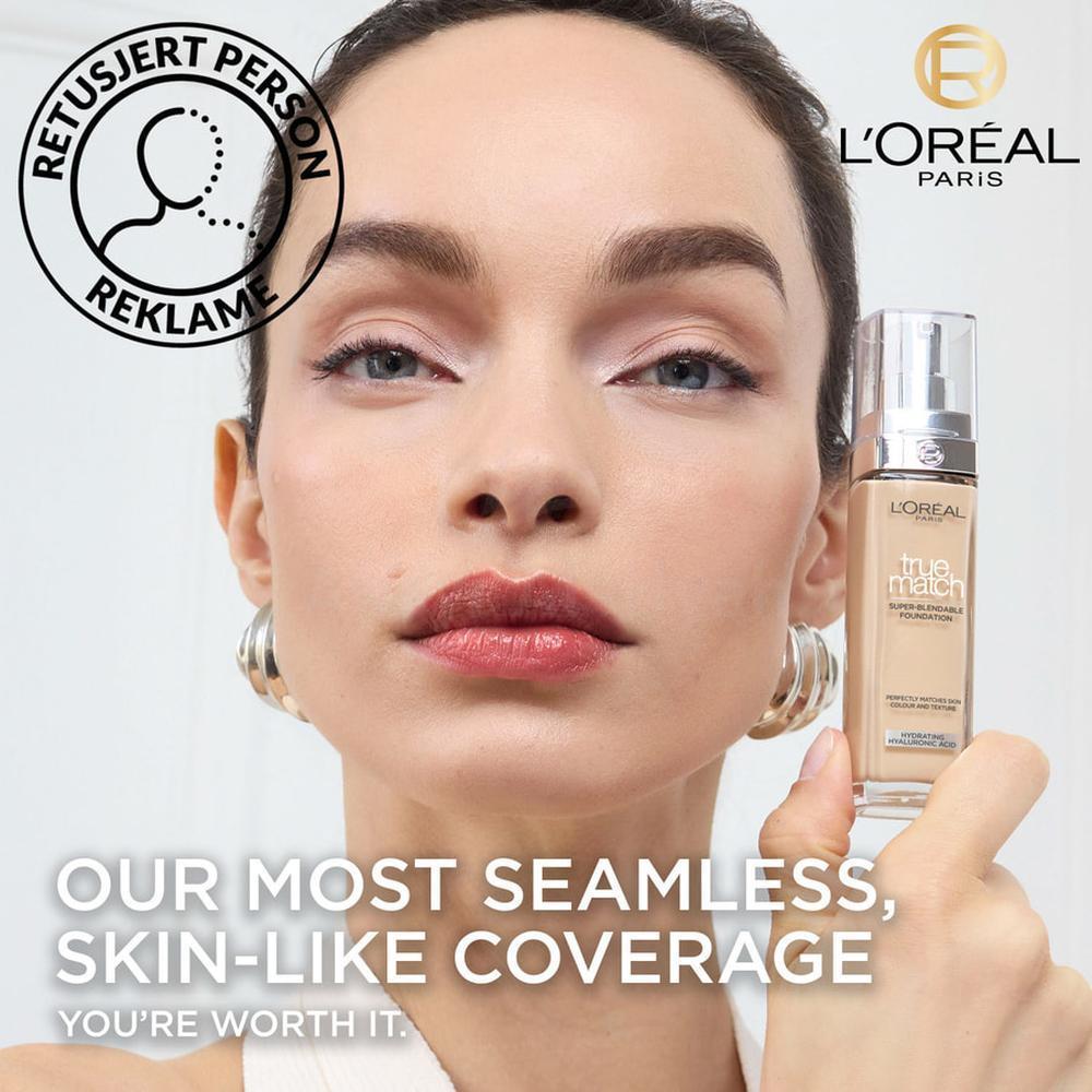 LOREAL TRUE MATCH SUP.BLENDABLE FOUNDATION  3.D/3.W GOLDEN BEIGE 30ML 1