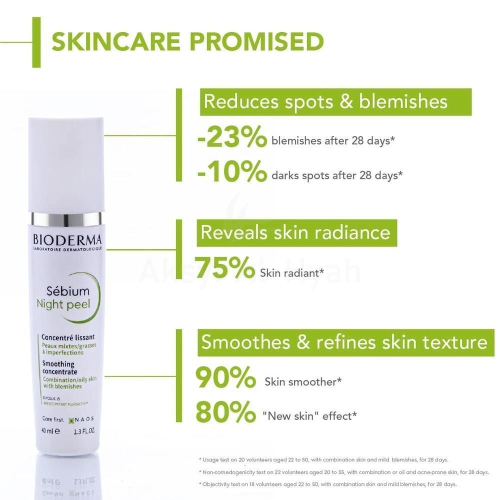 BIODERMA SEBIUM NIGHT PEEL 40ML #BIO152 2