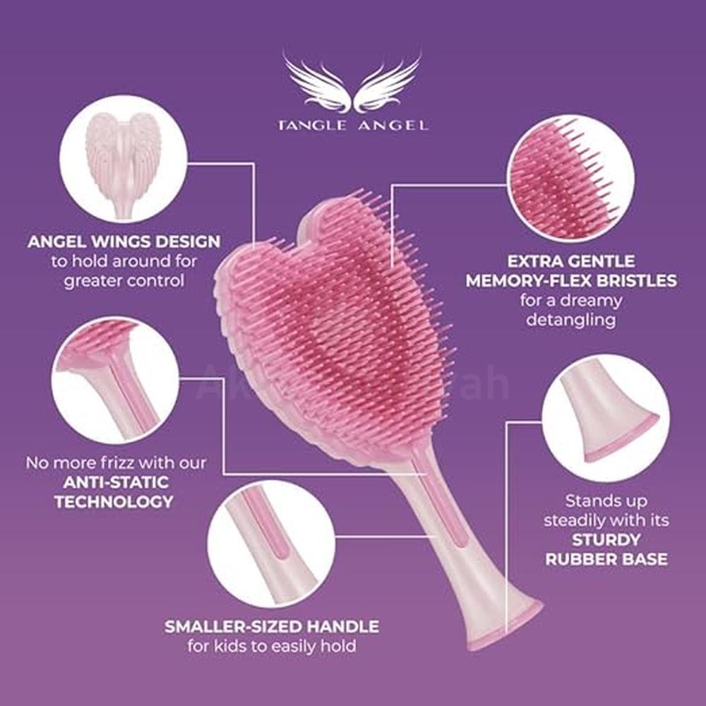 TANGLE ANGEL CHERUB 2.0 HAIR BRUSH GLOSS WHITE 22200 1