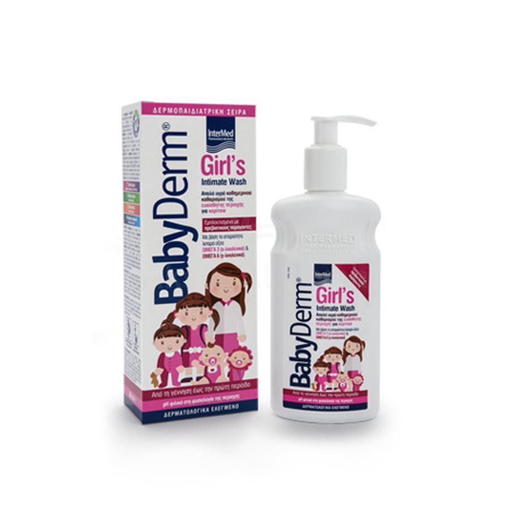 BABYDERM GIRL'S INTIMATE WASH 300ML 1