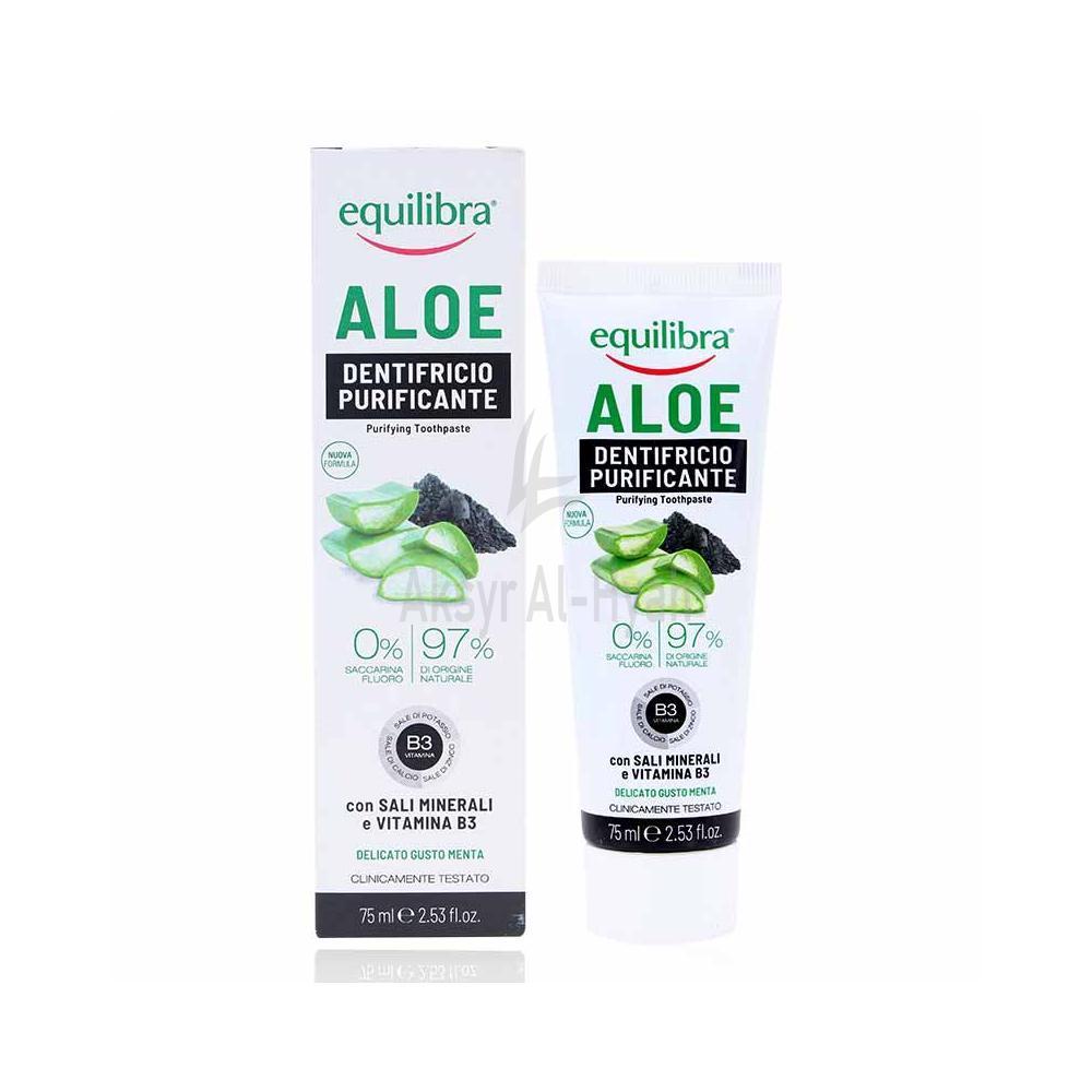 EQUILIBRA CHARCOL TOOTHPASTE 75ML #18581