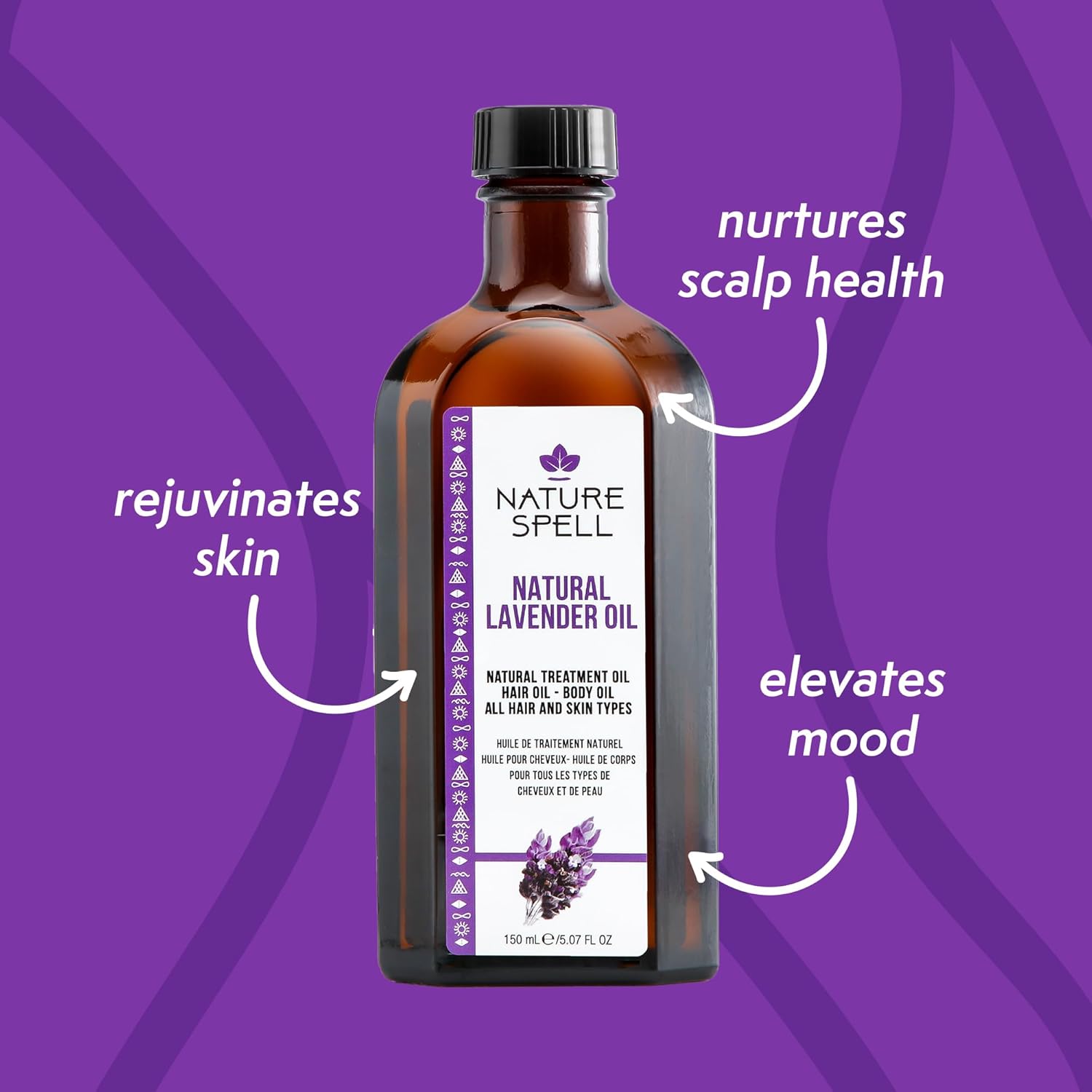 NATURE SPELL LAVENDER OIL 150ML #16623