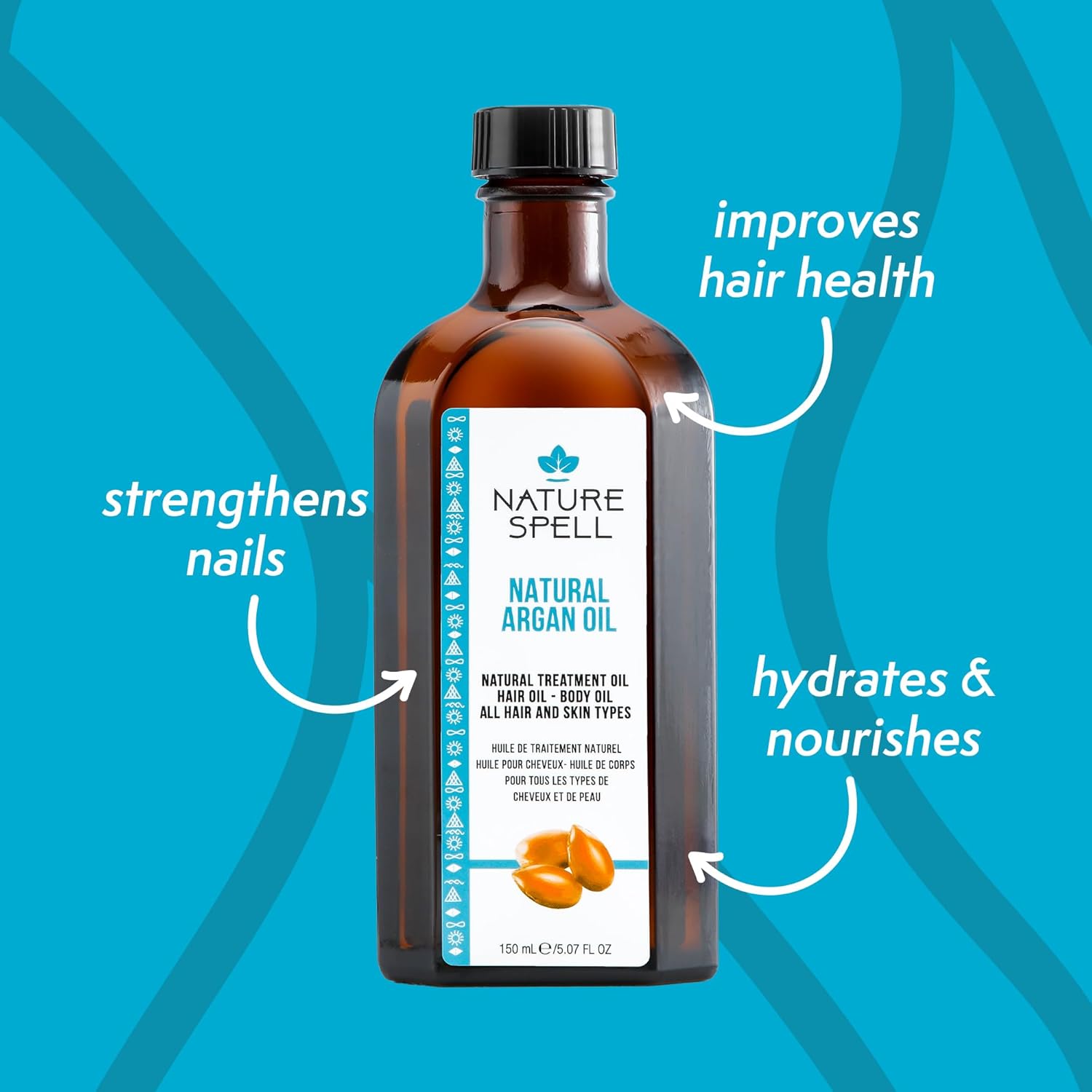 NATURE SPELL ARGAN OIL 150ML #16626