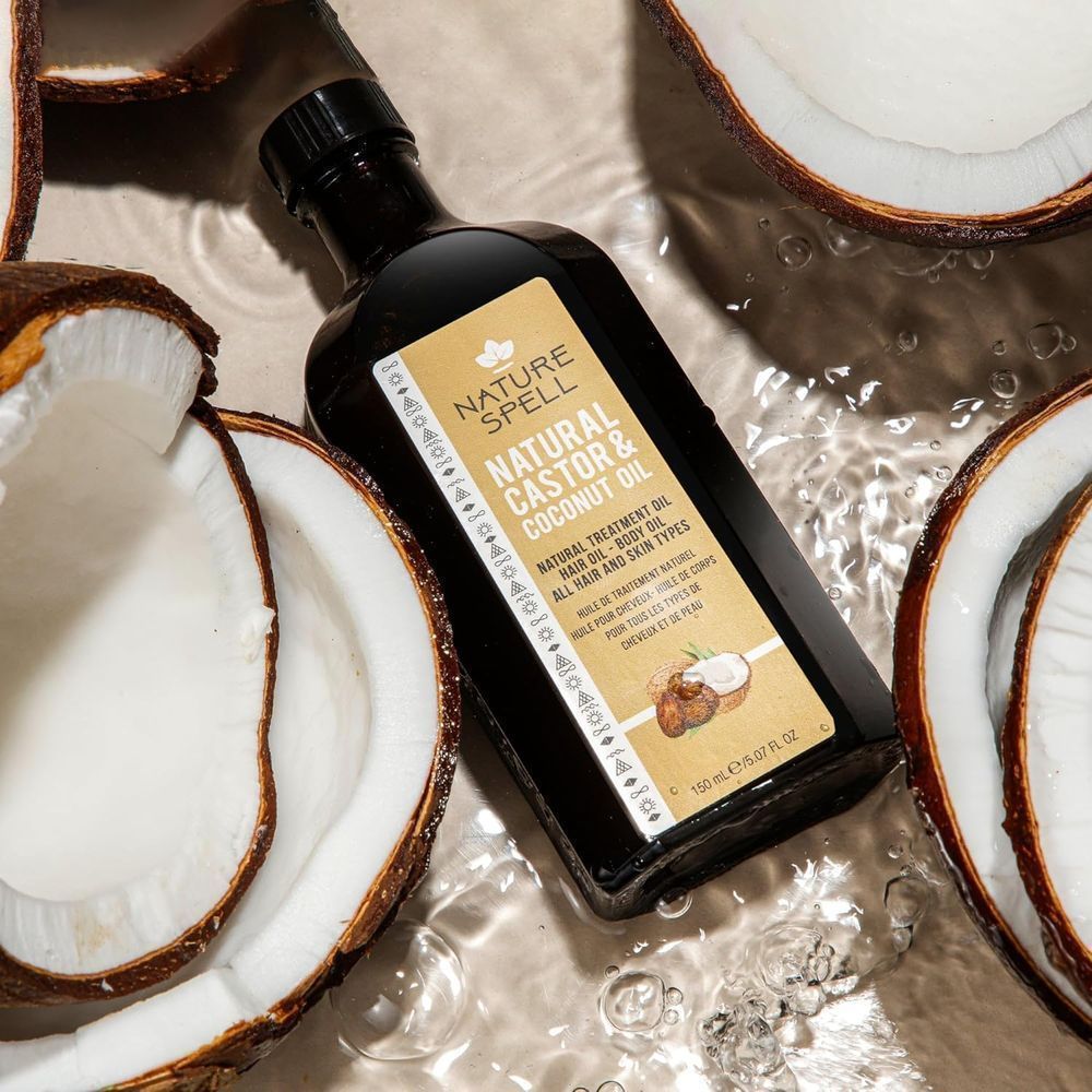 NATURE SPELL CASTOR&COCONUT OIL 150ML #16633 5