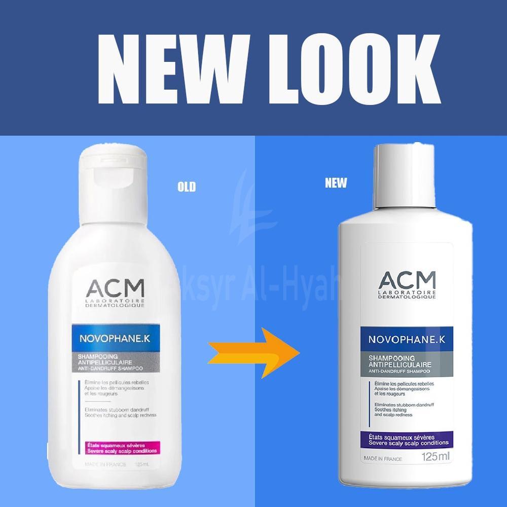 ACM NOVOPHANE K ANTI  DANDRUFF SHAMPOO 125ML#14238 5