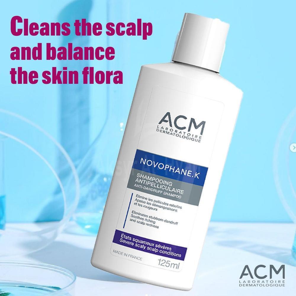 ACM NOVOPHANE K ANTI  DANDRUFF SHAMPOO 125ML#14238 6