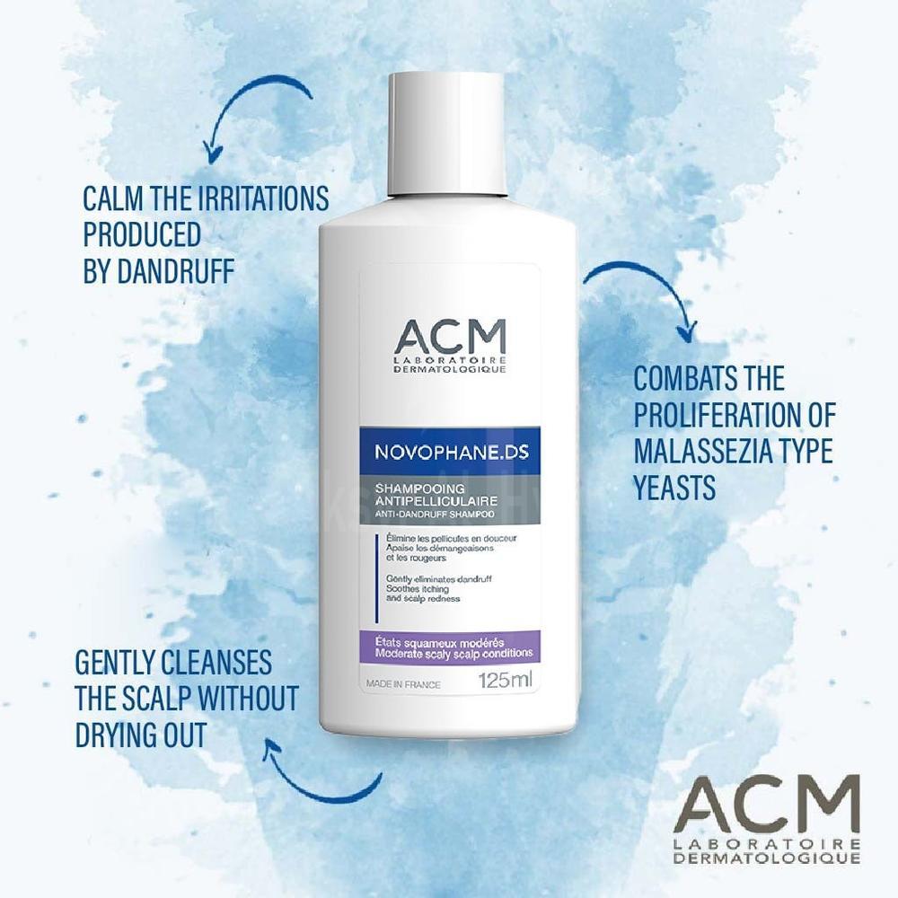 ACM NOVOPHANE DS ANTI  DANDRUFF SHAMPOO 125ML#14239 2