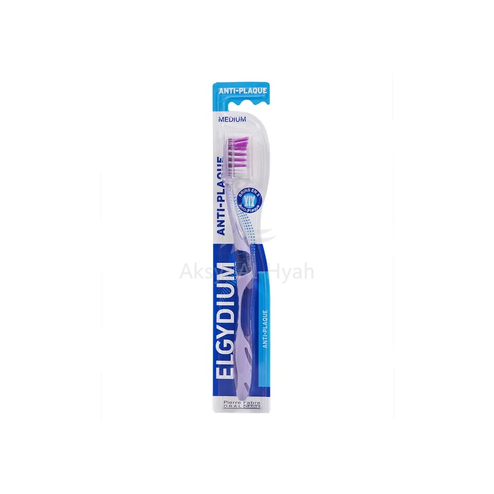 ELGYDIUM ANTI PLAQUE TOOTH BRUSH (MEDIUM)