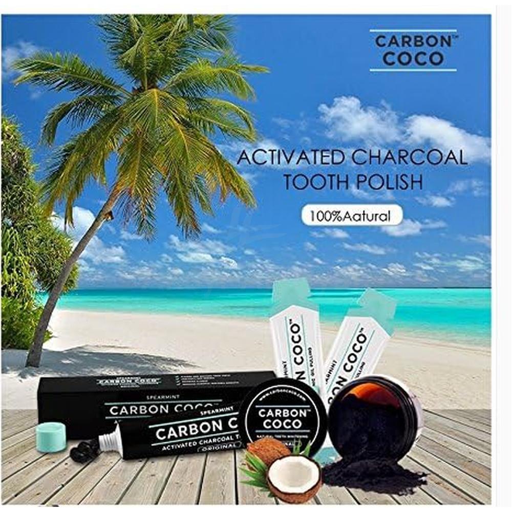COCO ACTIVATED CHARCOAL T/PASTE 80G 2
