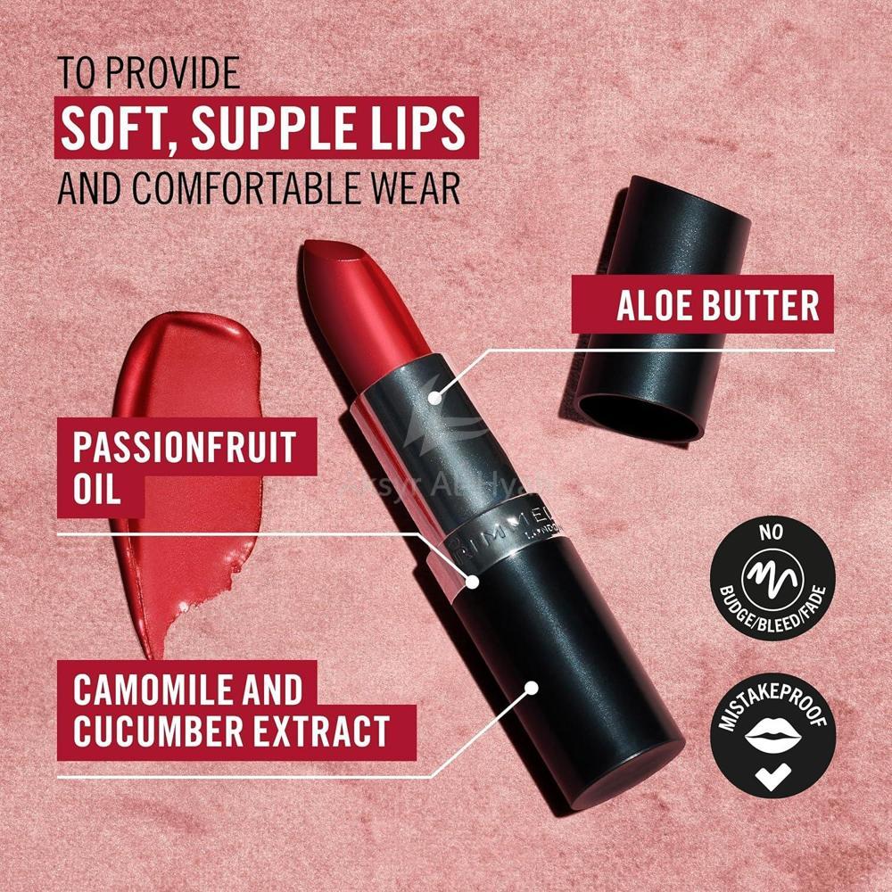 RML LASTING FINISH SOFT MATTE LIPSTICK 01 2