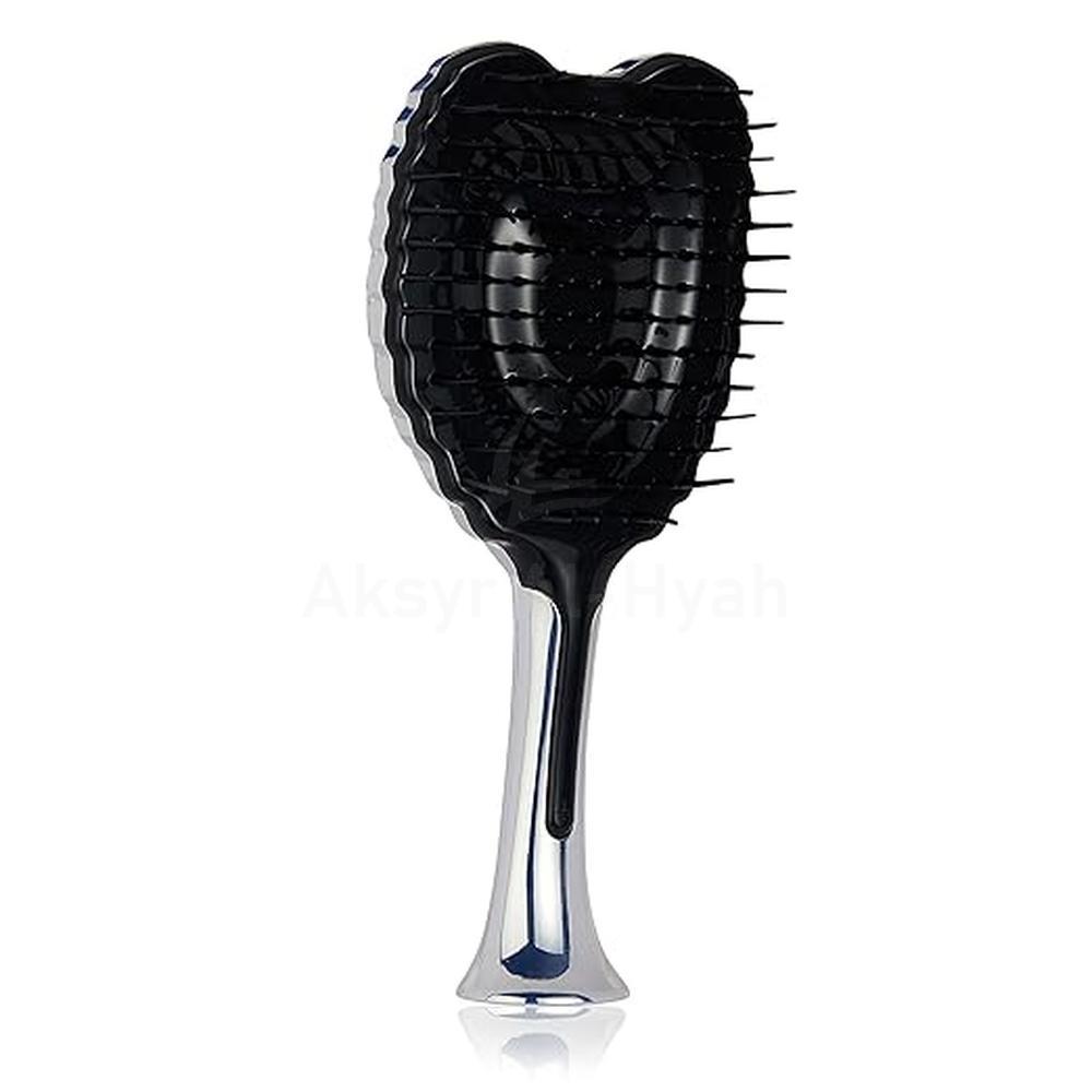 TANGLE ANGEL PRO LARGE HAIR BRUSH CHROME WHITE 22354 2
