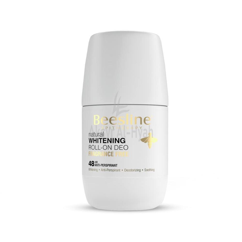 Beesline Whitening Deodorant Roll-On Fragrance Free 50Ml 1