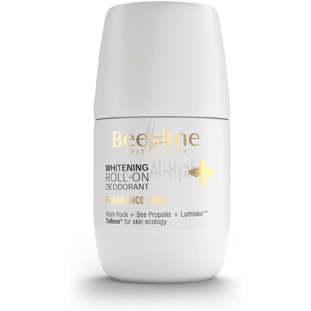 Beesline Whitening Deodorant Roll-On Fragrance Free 50Ml 4