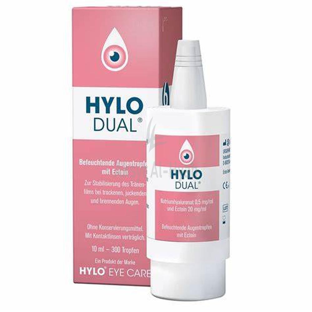 HYLO DUAL EYE DROPS 10ML. #574830