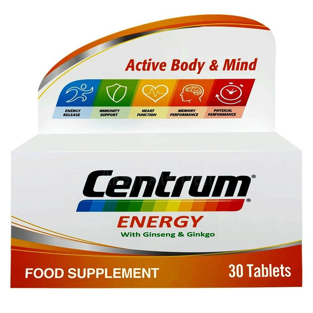 CENTRUM ENERGY TAB 30'S