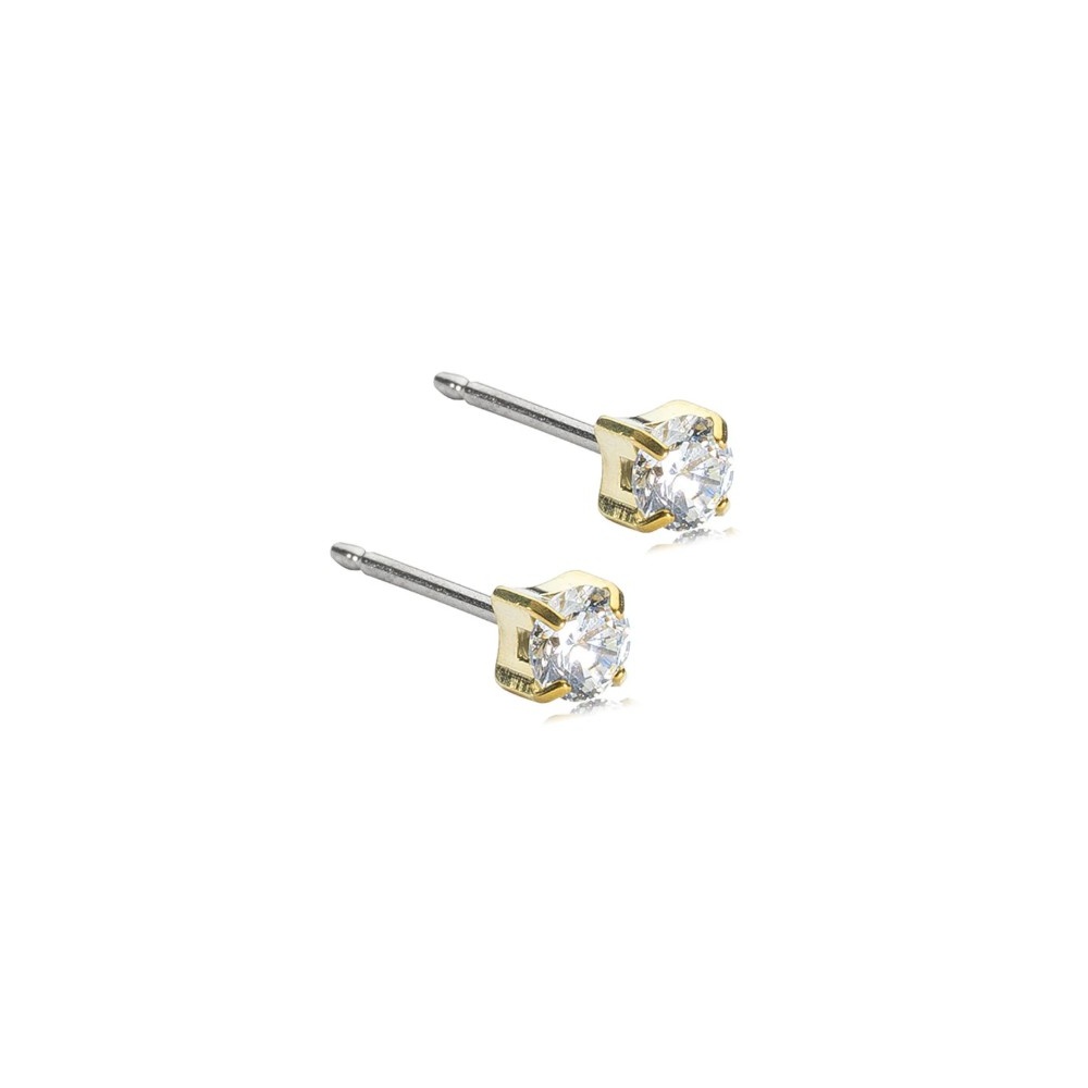 BLOMDAHL GT TIFFANY CRYSTAL 4MM STUDS#1303-01