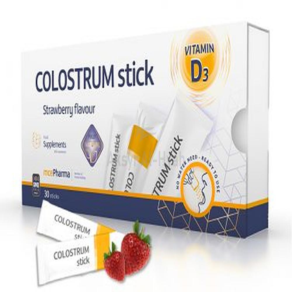 COLOSTRUM STICK STRAWBERRY WITH VIT.D3 30'S