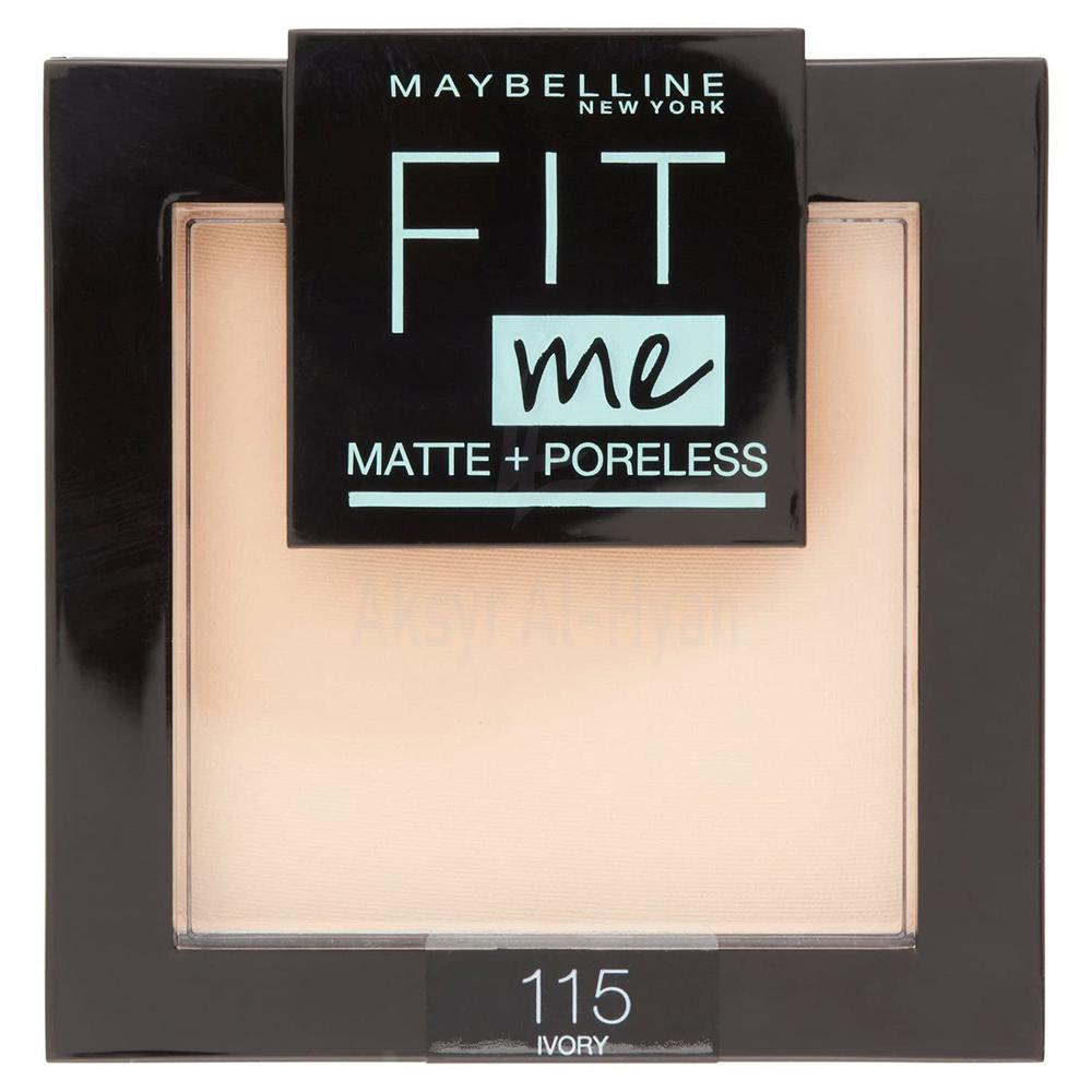 MAYBELLINE FIT ME MATTE+PORELESS POWDER 115 IVORY 12G#FM0024669