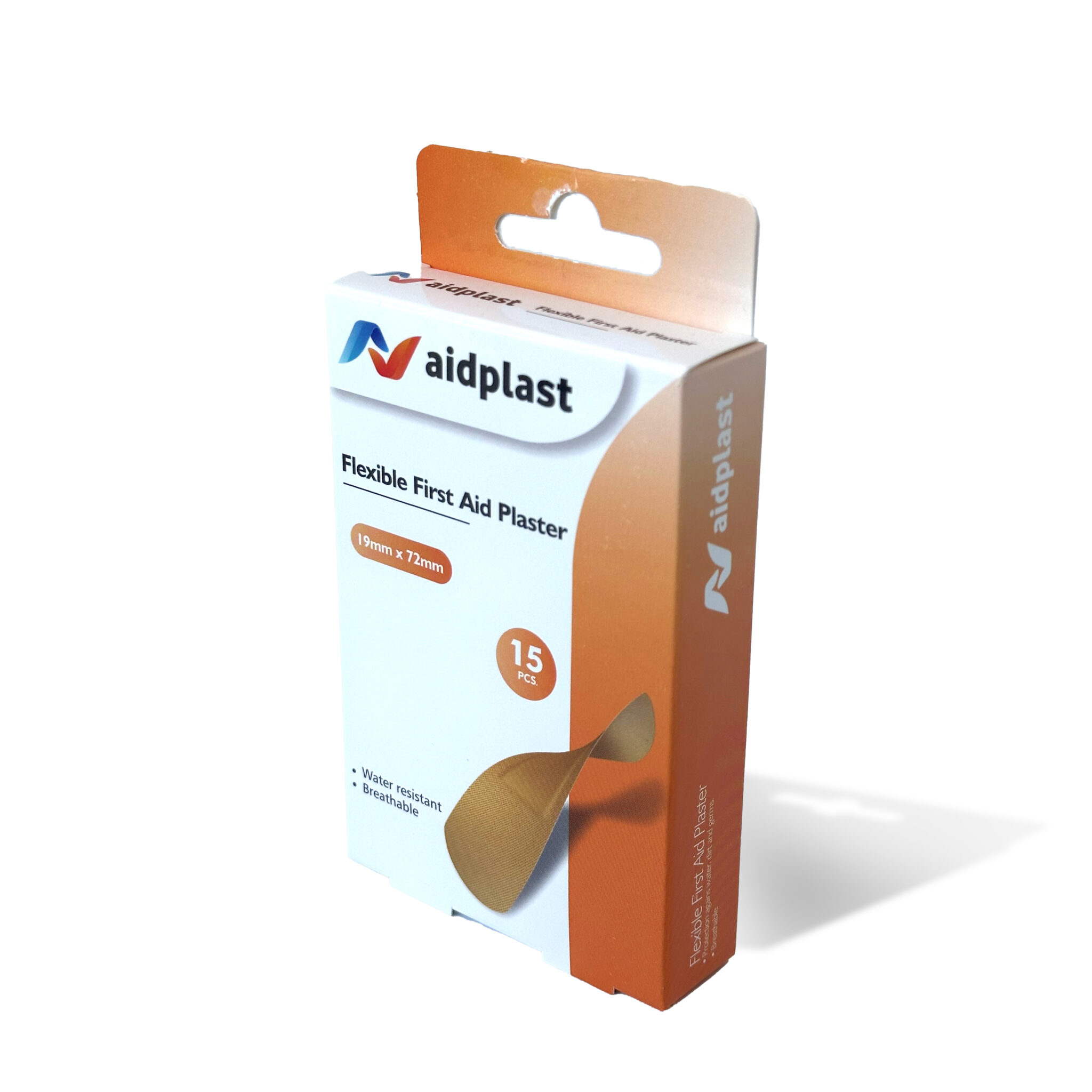 AID PLAST FLEXIBLE PLASTER 19MM X 72MM 20'S#V880