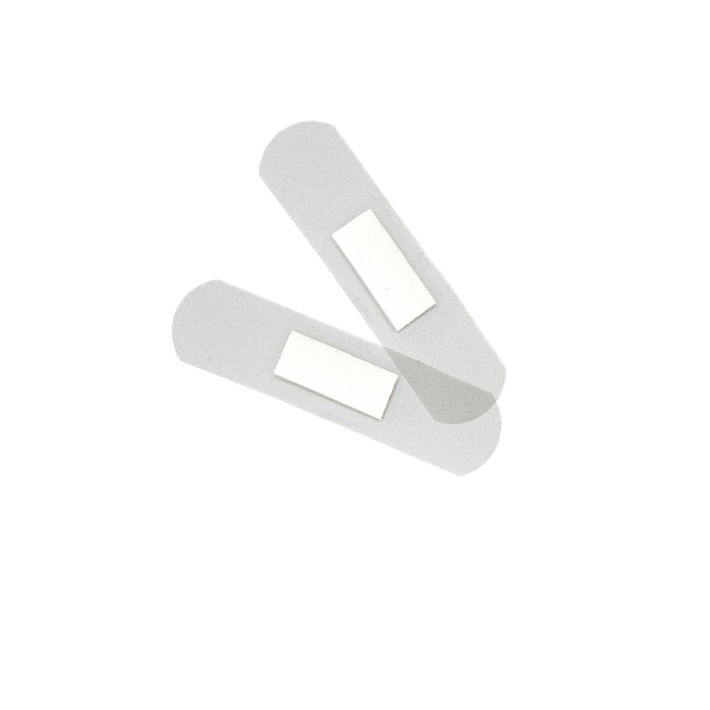 AID PLAST TRANSPARENT PLASTER 19MM X 72MM 20'S#V810