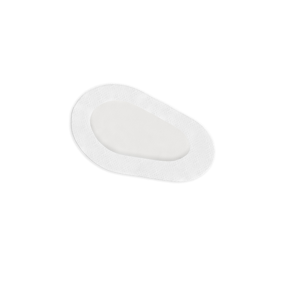 AID PLAST HYPO ALLERGENIC EYE PAD 5.7 X 8.2CM 25'S#V6825 1