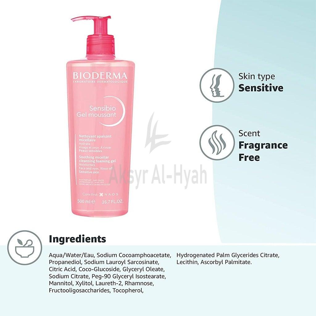 BIODERMA SENSIBIO MOUS. FOAMING GEL 500 ML #BIO170 4