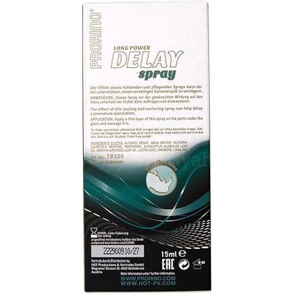 PRORINO LONG POWER DELAY SPRAY 15ML 1