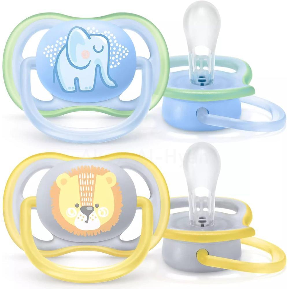 AVENT ULTRA AIR FREEFLOW SOOTHER 0-6M 2'S SCF085/05 #PA255 1