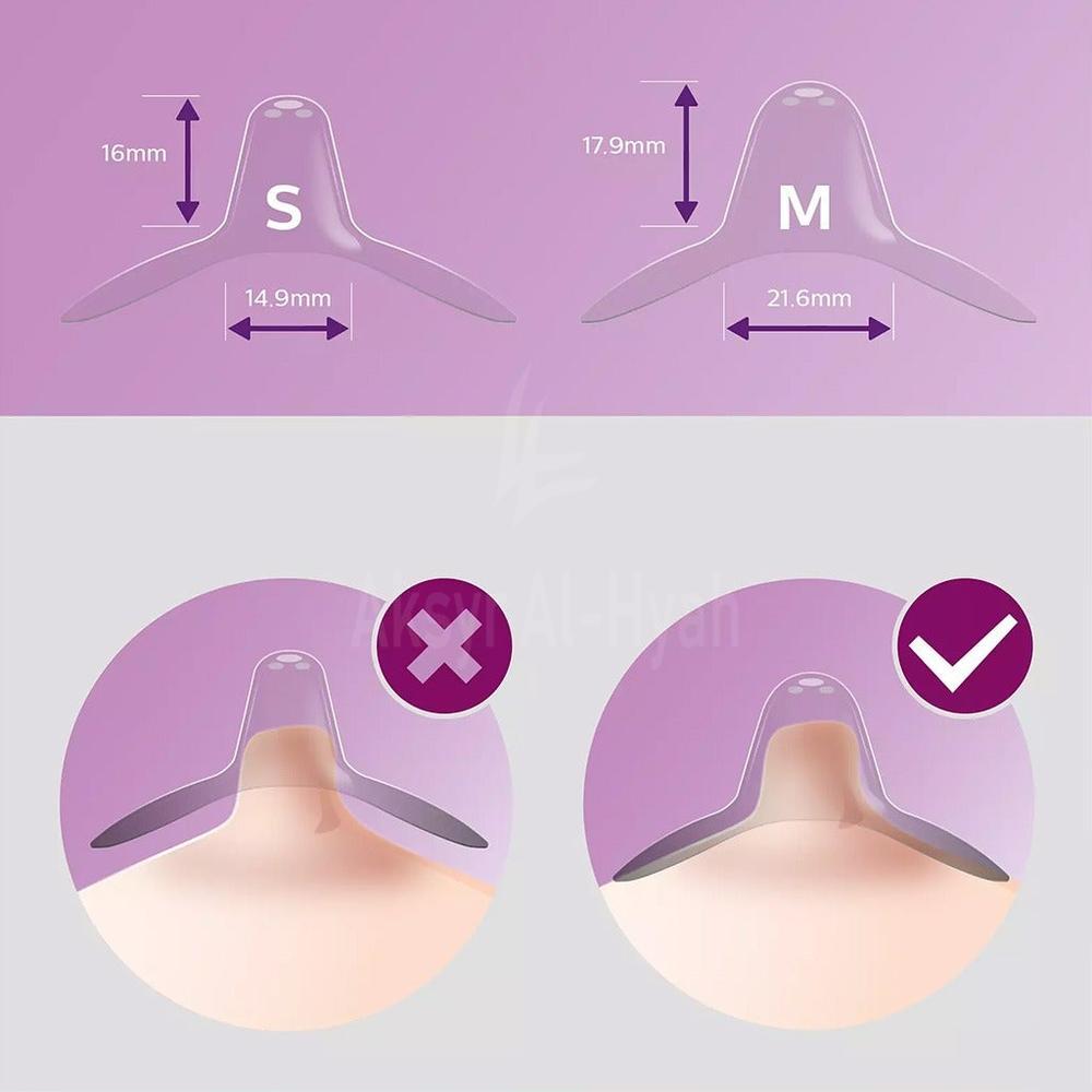 AVENT  NIPPLE SHIELD  M 2'S #153/03#PA591 1