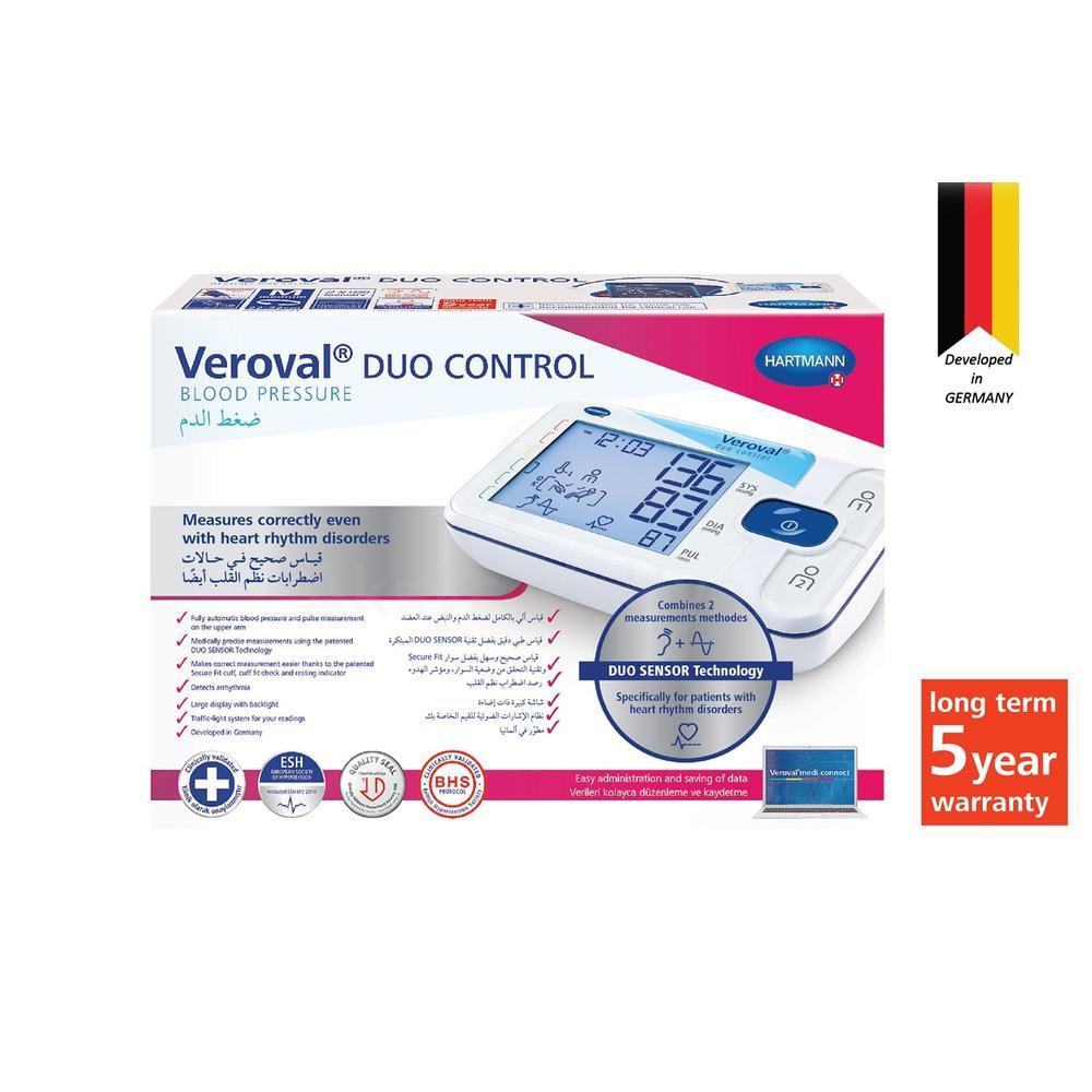 VEROVAL DUO CONTROL (M) BLOOD PRESSURE MONITOR#180132 1