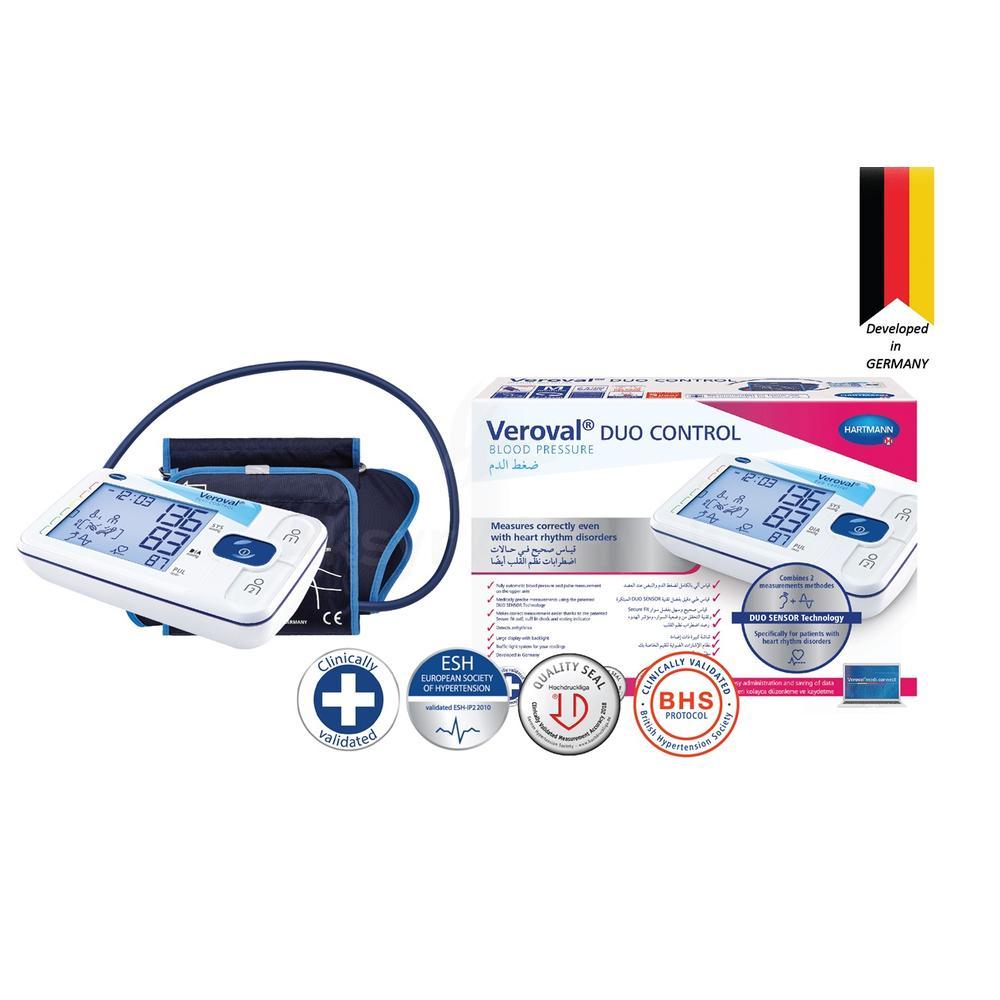 VEROVAL DUO CONTROL (M) BLOOD PRESSURE MONITOR#180132