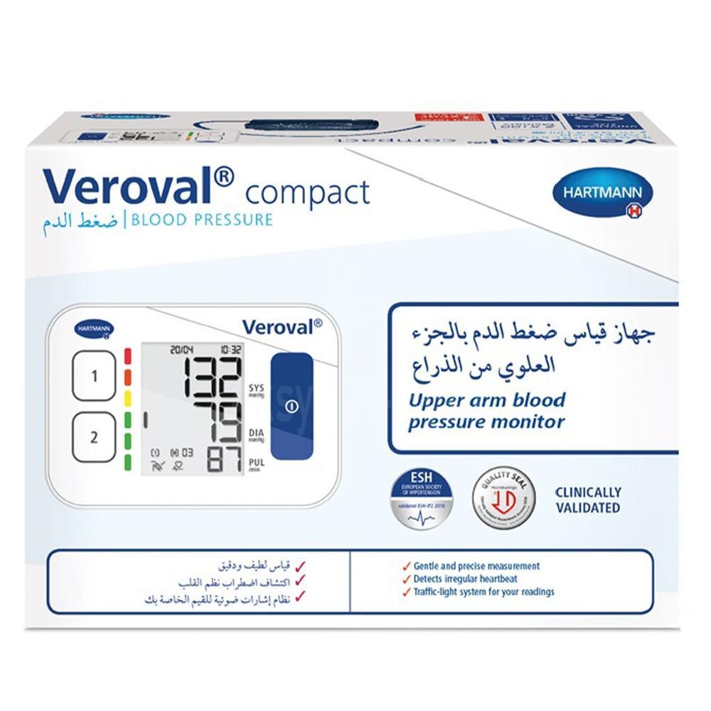 VEROVAL COMPACT UPPER ARM BLOOD PRESSURE MONITOR #180134