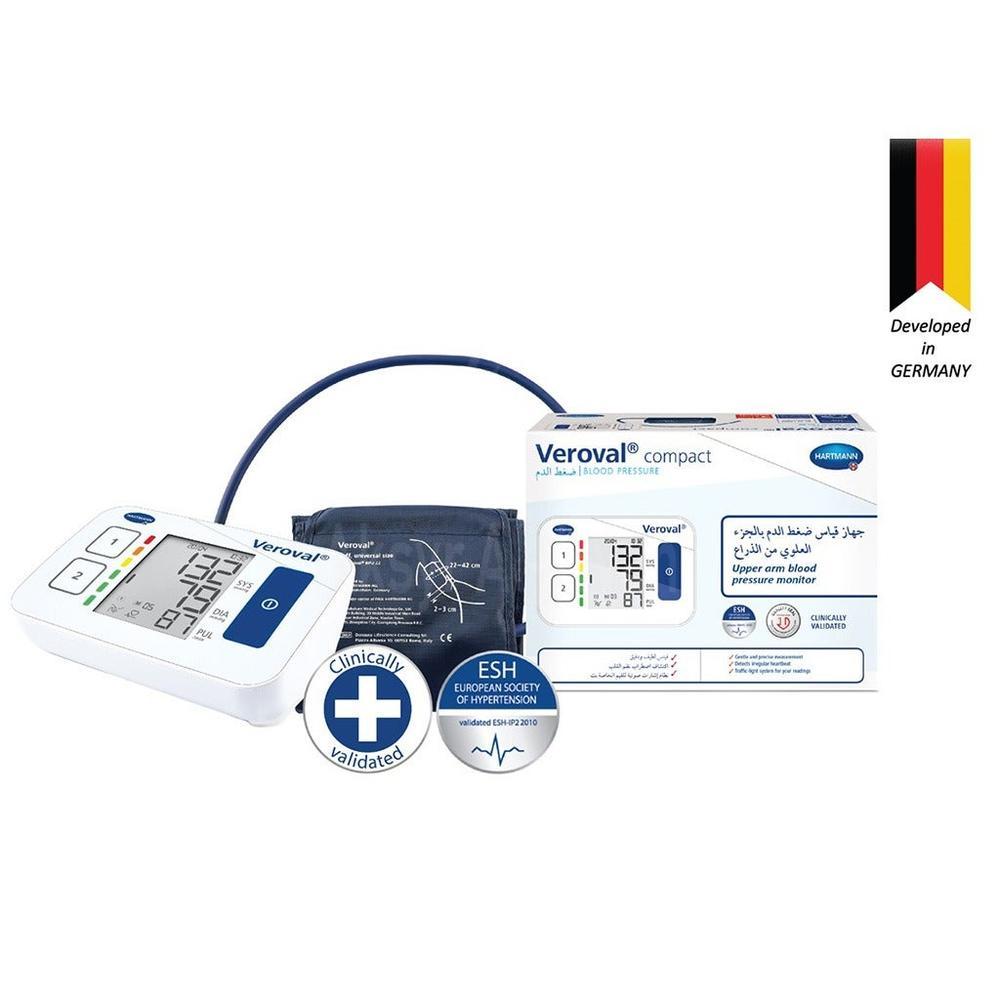 VEROVAL COMPACT UPPER ARM BLOOD PRESSURE MONITOR #180134 3