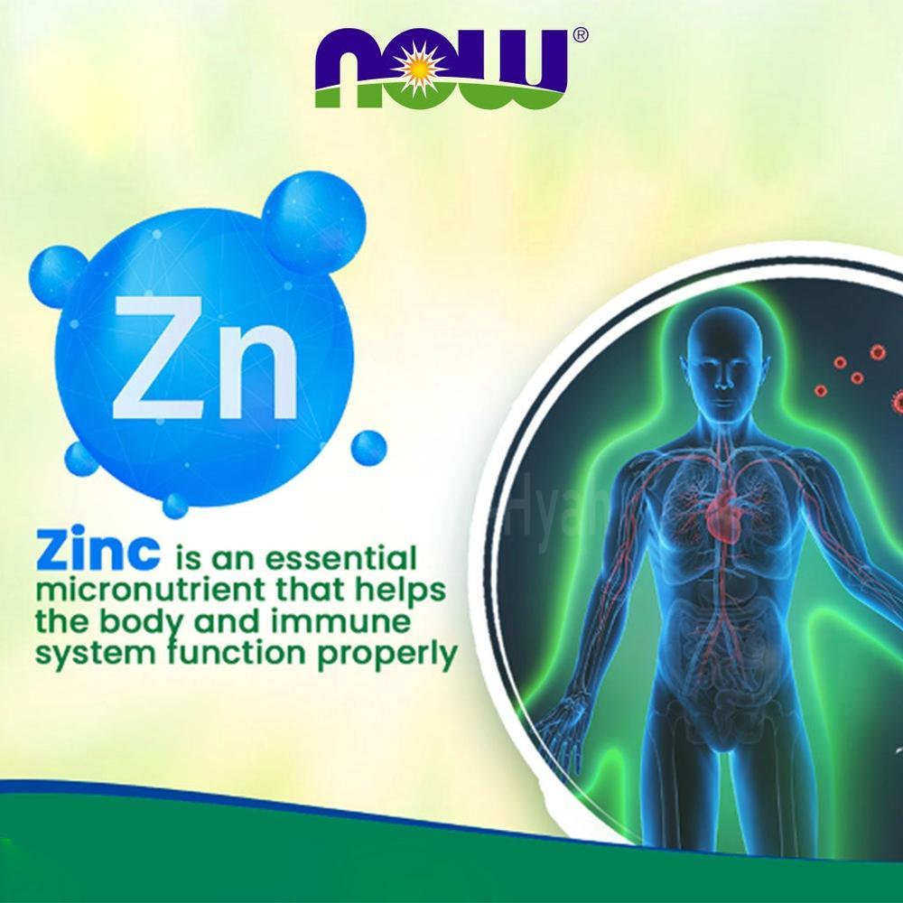 NOW ZINC PICOLINATE 50MG 60 VEG CAP"S #18243