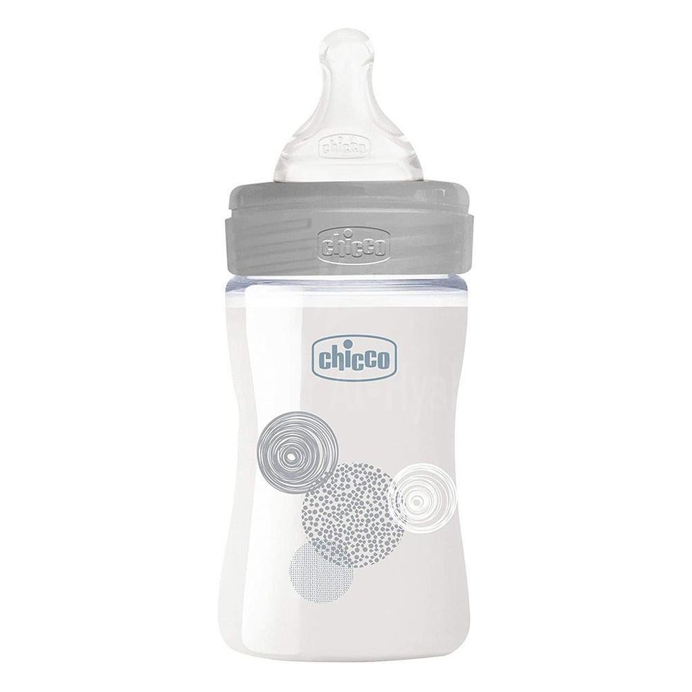 CHICCO(287113)BABY WELL BEING GLASS BOTTLE UNISEX 150ML 1