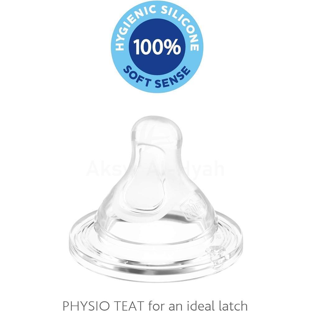 CHICCO PHYSIO TEAT SLOW FLOW 0M+2PC#20311 1