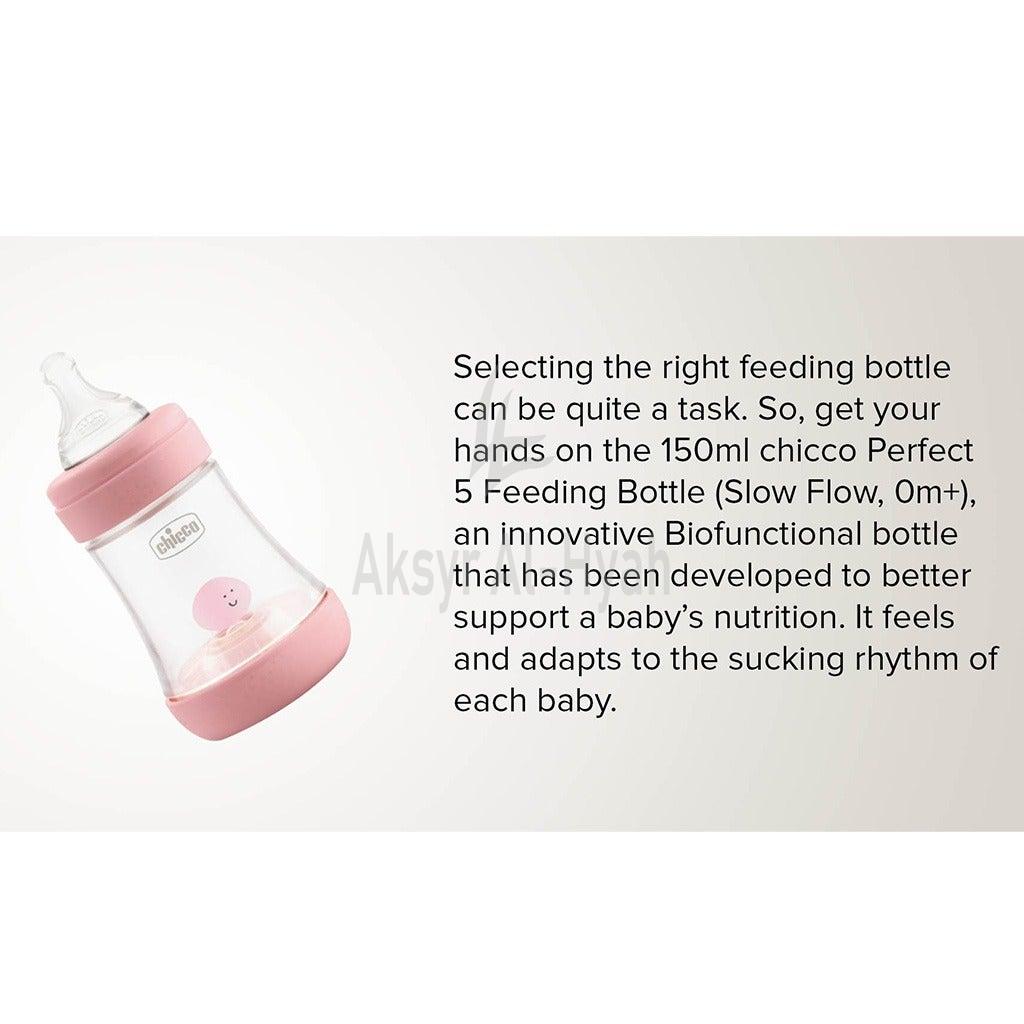 CHICCO PERFECT 5 BOTTLE GIRL 0M+(202111)150ML S/W 2