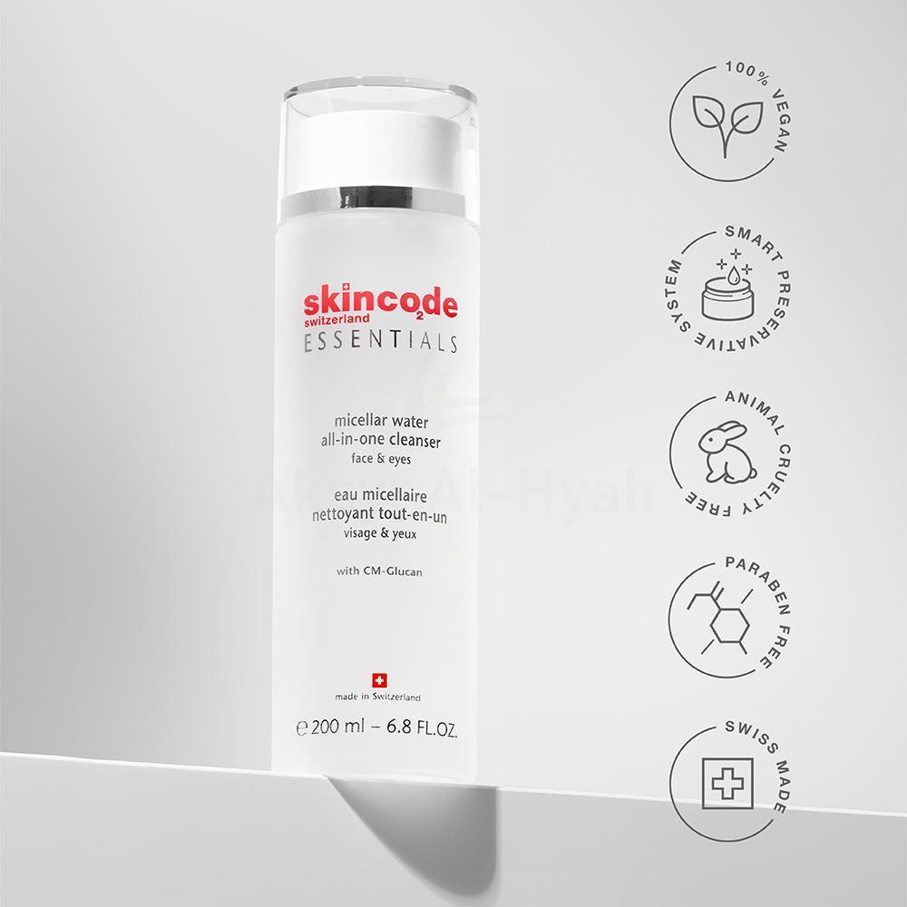 SKINCODE MICELLAR WATER ALL-IN ONE CLEANSER 200ML #1025 2