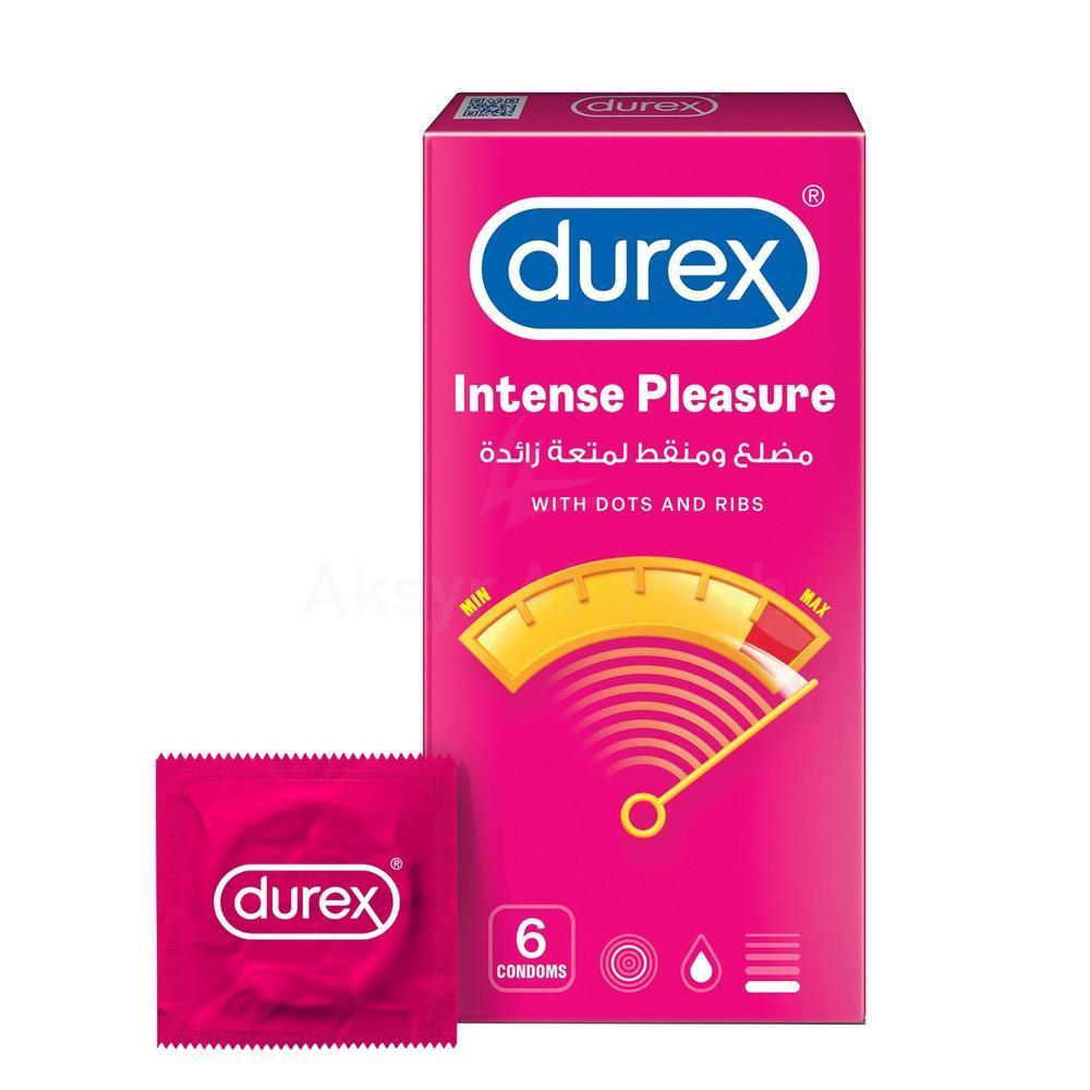 DUREX INTENSE PLEASURE CONDOMS 6'S