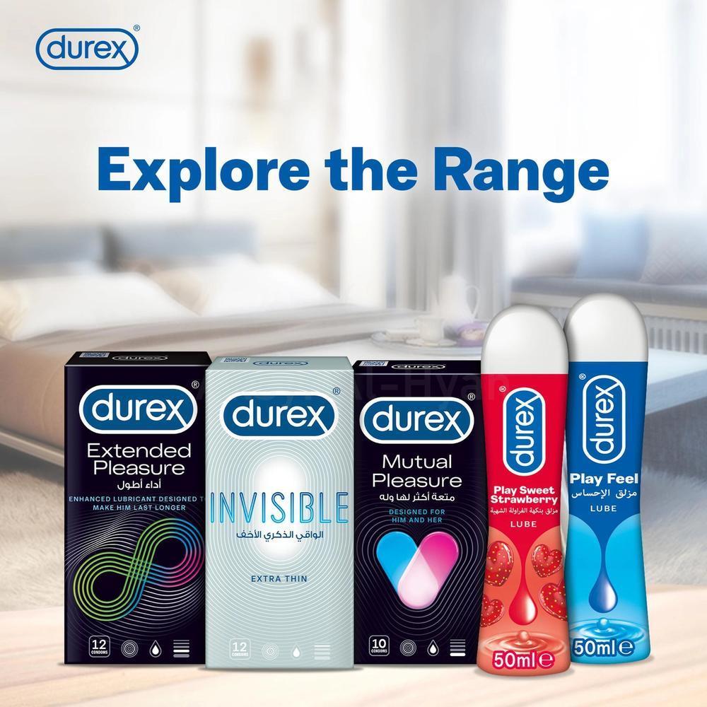 DUREX INTENSE PLEASURE CONDOMS 6'S