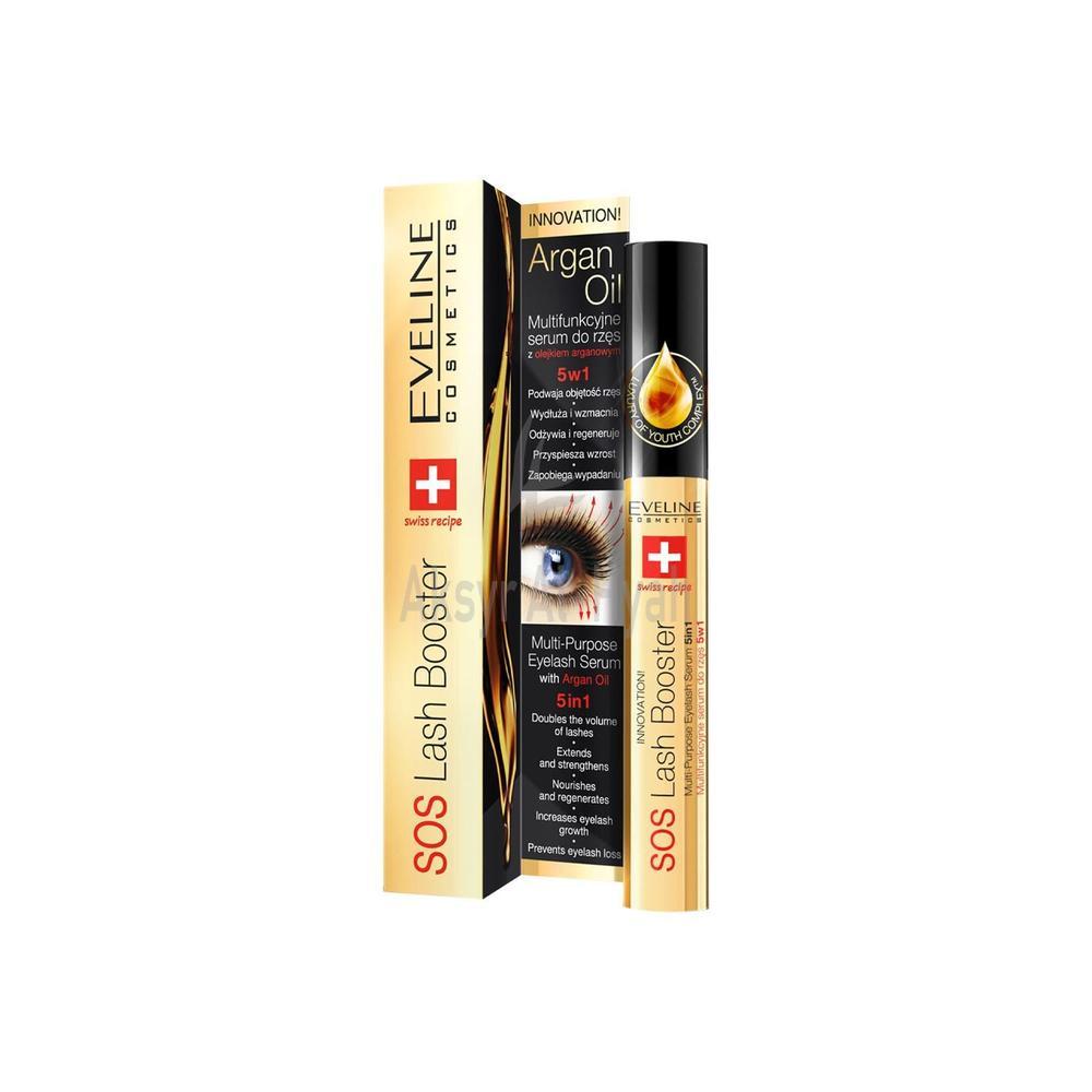 EVELINE ARGAN OIL 5 IN 1 EYE LASH SERUM 10ML#5283
