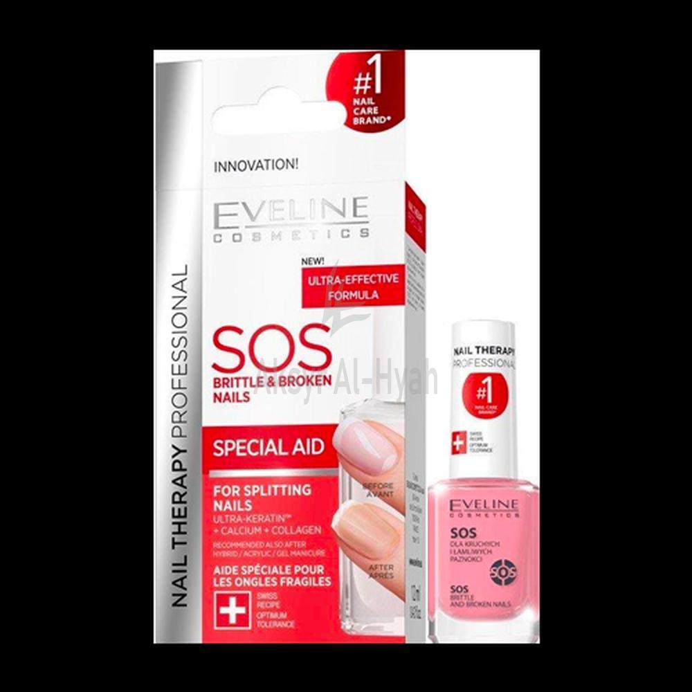 EVELIN SOS BRITTLE&BROKEN  NAIL CONDITIONER 12ML#1965